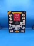 What Word Is That? Quiz Jigsaw Puzzle Crystal Lines 504 Pc 1995. Fixed Price $25.00.