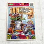 Vtg Sesame Street Golden Frame Tray Puzzle Oscar The Grouch King Cole Nursery 89. Fixed Price $9.99.