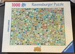 Ravensburger 12000629 - Challenge Animal Crossing 1000 Pieces Jigsaw Puzzle. Fixed Price $35.00.