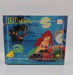 Golden Disney's The Little Mermaid 100 Piece Puzzle Vintage - Ariel And Friends. Fixed Price $21.00.