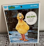 Whitman Western Publishing Sesame Street Big Bird Frame Tray Puzzle Vintage 1977. Fixed Price $12.99.
