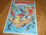 Vintage 1978 Whitman Woody Woodpecker Frame Tray Puzzle Walter Lantz 4512C. Fixed Price $19.95.