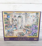 2012 Pastime Puzzles Spring Garden Room 1000 Piece Winning Move Games Kim Jacobs. Fixed Price $45.99.