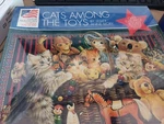 Cats Among The Toys Puzzle 1000 Piece 20 X 27 Lesley Anne Ivory New Vtg 1990'S. Fixed Price $25.99.