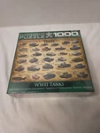 Eurographics Tanks Of Wwii 1000 Piece Puzzle Brand New Factory Sealed. Fixed Price $19.99.