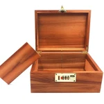Large Box Decorative Acacia Wooden Storage With Combination Lock Wit.... Fixed Price $52.08.