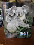 Vintage 1998 Golden Books Puzzle 100 Piece Koalas Tree. Fixed Price $22.99.