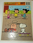Peanuts Golden Frame Tray Puzzle 4579A-3 Charlie Brown Snoopy Lucy. Fixed Price $20.00.