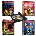 Tdc Games Alphabet Mystery Jigsaw Bundle - 4 Puzzles Plus Felt. Fixed Price $102.80.