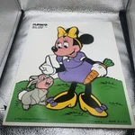 Vintage Playskool Wooden Puzzles Disney Minnie Mouse & Thumper. Fixed Price $11.00.