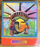 Peter Max Statue Of Liberty Head Puzzle 550 Pc Ceaco 1999 Complete. Fixed Price $29.95.