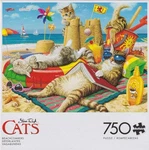 Steve Read Buffalo Games 750 Piece Jigsaw Puzzle Beachcombers. Fixed Price $12.99.