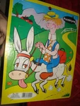 1990'S Puzzletyme No 7000 Frame Tray 15 Pc 3-7YR Cricket Publishing. Fixed Price $9.00.