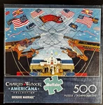 Buffalo Puzzle 300 Piece Dockside Marriage Americana Charles Wysocki Sealed New. Fixed Price $18.00.