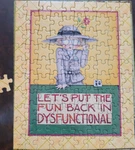 Fink Co "let's Put The Back Dysfunctional" 100 Pc Puzzle Mary Engelbreit. Fixed Price $8.99.