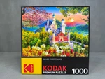 Kodak Premium Puzzles "famous Neuschwanstein Medieval Castle 1000 Piece. Fixed Price $14.95.