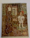 Antique 31PC Wooden Jigsaw Puzzle Hickory Dickory Dock Artist M.l. Kirk C1910S. Fixed Price $73.75.