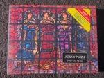 Springbok 500 Piece Jigsaw Puzzle - Heavenly Glass PZL4187 X 23.5. Fixed Price $14.95.