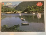 Bishops Bay, Scotland 2000 Pc Puzzle Big Ben Vintage Milton Bradley Sealed Nib. Fixed Price $18.00.