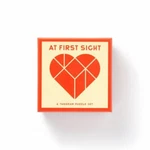 Brass Monkey At First Sight Tangram Puzzle From - Enclosed Game Bo. Fixed Price $18.08.