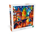 Buffalo Games Jigsaw Puzzle; Amsterdam; 300 Pieces. Fixed Price $9.95.