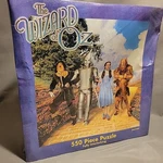 Vintage 1999 Wizard Of Oz Puzzle 550 Piece Pressman Toy Corp Sealed. Fixed Price $9.95.