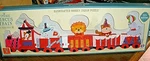 Vintage Circus Train Jigsaw Puzzle Orange Tree Toys Handcrafted Box 23" Long. Fixed Price $19.99.