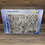 Ravensburger Challenge 500 Piece Zebra Puzzle-s Ealed 2018 Hard Difficulty. Fixed Price $26.00.