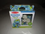Melissa & Doug Decoupage Made Easy Puppy Paper Mache Craft Kit With Stickers. Fixed Price $19.99.