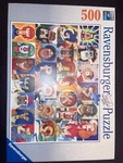 500 Pieces Ravensburger Typefaces Puzzle And Ravenburger Tomorrow's World. Fixed Price $49.99.