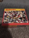 Kodacolor Button Puzzle 500 Pieces Sealed New In Box Roseart. Fixed Price $20.00.