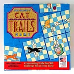 Vtg 1996 Dan Gilbert's Cat Trails Card Tile Game Great American Puzzle Factory. Fixed Price $11.99.