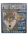 New Sealed Photomosaics Grey Wolf 1000 Pc Puzzle Robert Silvers Buffalo Games. Fixed Price $23.59.