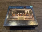Buffalo Games Last Supper Da Vinci 2000 Piece Jigsaw Puzzle 1997 Blue Usa Poster. Fixed Price $39.99.