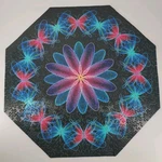 Vintage Springbok Octagon Puzzle Luminescence! Butterflies 500PC Complete. Fixed Price $43.40.
