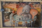 Classic Disney Dumbo Ravensburger Jigsaw Puzzle # 196760 Collectors Ed 1000 Pc. Fixed Price $22.00.