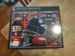 Nfl Denver Broncos Retro Puzzle Jigsaw Football 500 Pieces. Fixed Price $15.00.
