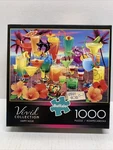 1000 Piece Buffalo Jigsaw Puzzle Vivid Collection Happy Hour Cocktails #11700. Fixed Price $10.00.
