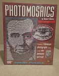 Buffalo Robert Silver's Photomosaics Lincoln 1000 Piece Jigsaw Puzzle New. Fixed Price $18.00.