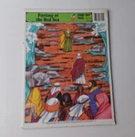 Golden Books Frame Tray Puzzle Moses Parting Of The Red Sea Vintage 1995. Fixed Price $14.99.