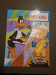 Whitman Disney Jigsaw Puzzle 4609-1 Porky Pig Hot Chili Rare Complete. Fixed Price $12.90.