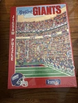 York Giants Jigsaw Puzzle (513 Pieces) 1994 Art By John Holladay, New/sealed. Fixed Price $19.99.