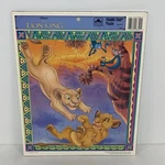 Disney The Lion King Golden Large Frame Tray Puzzle Vintage. Fixed Price $7.23.