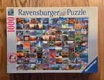 Ravensburger - 99 Beautiful Places On Earth 1000 Pc Jigsaw Puzzle 193714. Fixed Price $7.99.