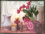 Prestige Random House, 1000 Piece Puzzle, Tulip Still Life, Vintage. Fixed Price $13.75.