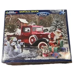 Nisb White Mountain Santa's Ford Truck 1000 Piece Jigsaw Puzzle By Robert Kramer. Fixed Price $22.99.