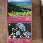 Milton Bradley Scenic Selections 500 Piece Landscapes Jigsaw Puzzle Lot Of 2. Fixed Price $12.00.