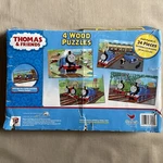 Thomas Train Friends 4 Wooden Puzzles (ages 3+) Cardinal 13X8 Box Complete. Fixed Price $24.99.
