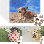 Sublimation Blanks 10 Sets Jigsaw Puzzles A5 Heat Pres. Fixed Price $5.00.