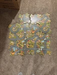 Vtg 1986 Discovery Toys Adventure Floor Puzzle W/ 15 Piecepieces. T-49. Fixed Price $8.95.